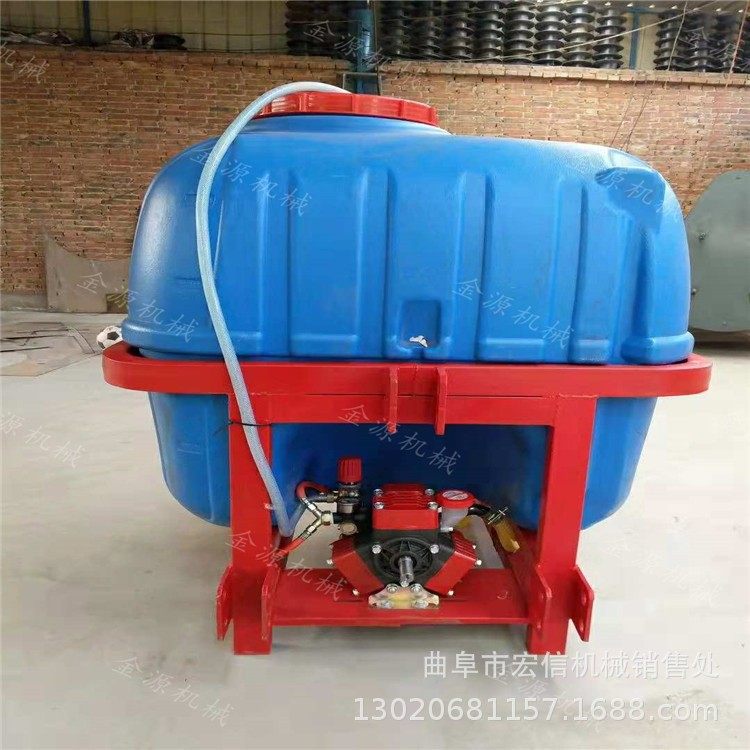 拖拉机背负式打药机 四轮车轴传动皮带传动打药机