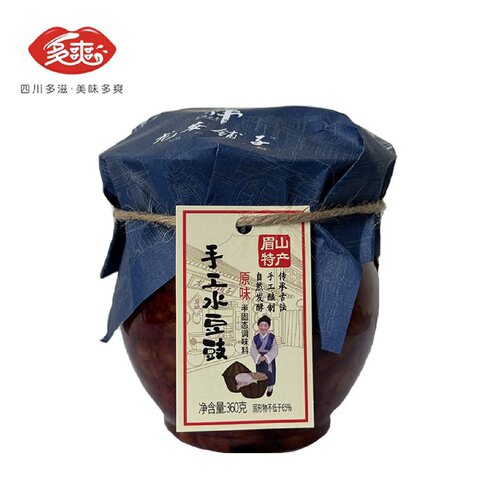 手工水豆豉360g传统美食,非遗技艺制作,送礼佳品。