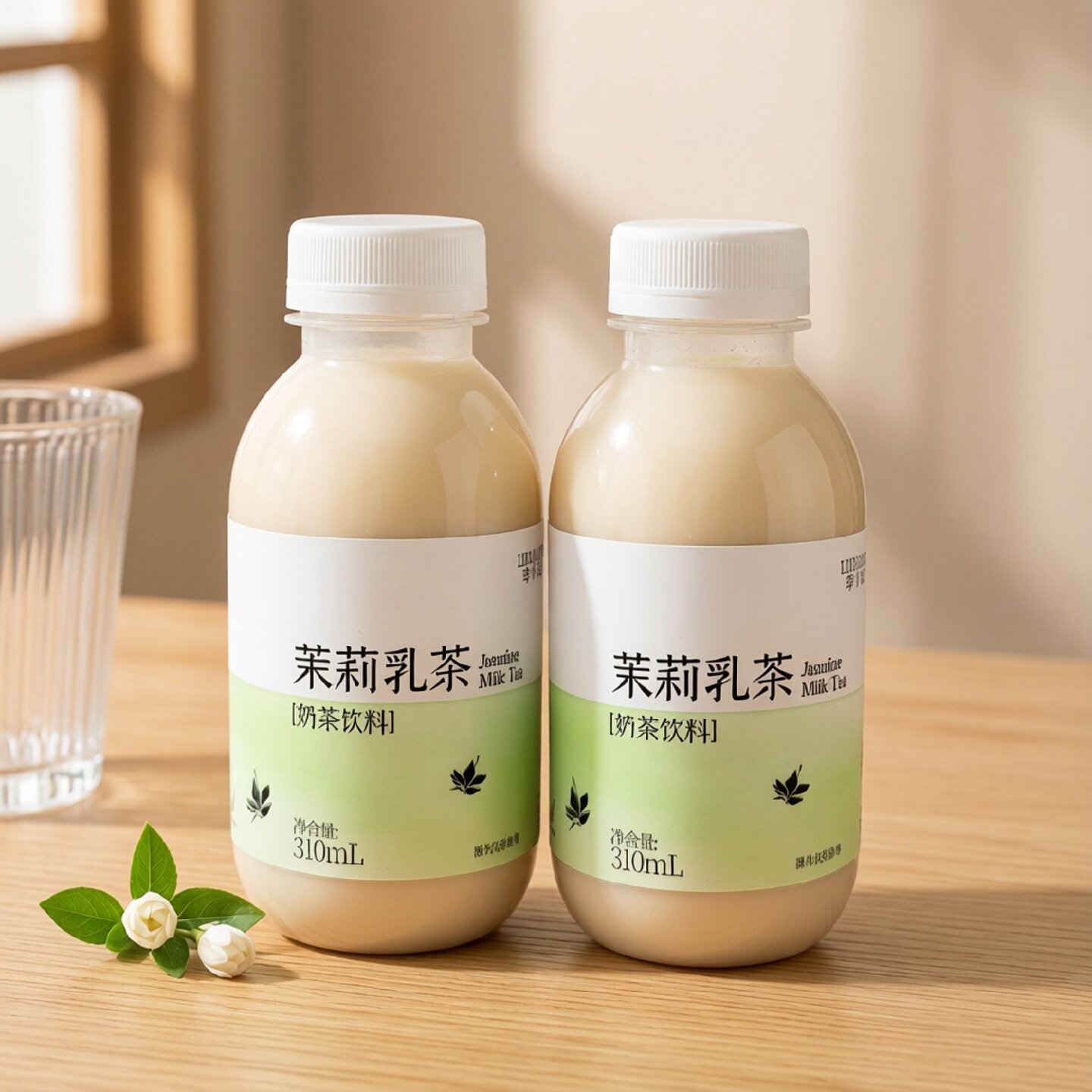 李小艾茉莉乳茶310mL瓶装奶茶饮品营养早餐饮料