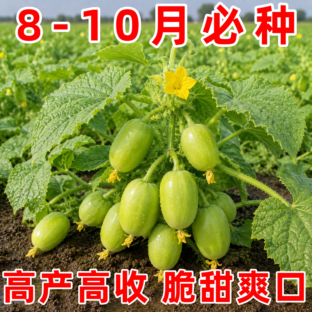 玉女迷你黄瓜种子脆甜无渣