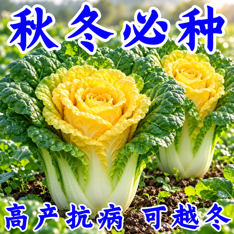 耐寒黄心乌塌菜四季播种子