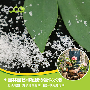 山东厂家现货农业保水剂园林边坡绿化节水供应植物土壤保湿树脂