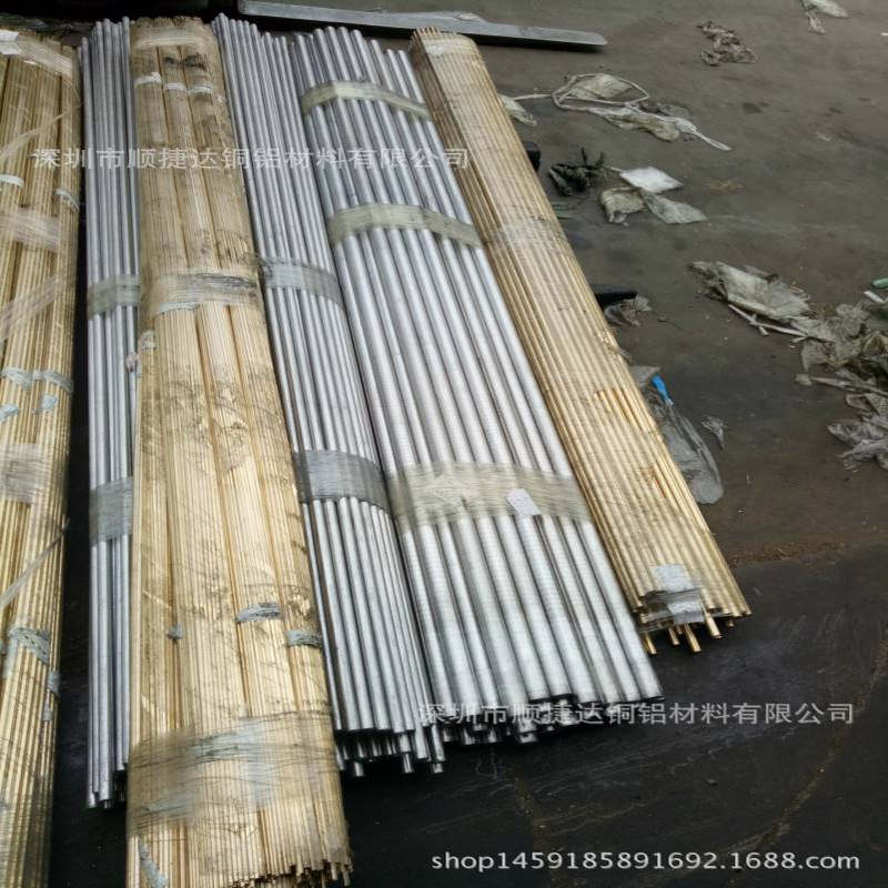 2A12T4小直径精密铝棒 无心研磨精抽铝棒 亮面氧化铝合金棒