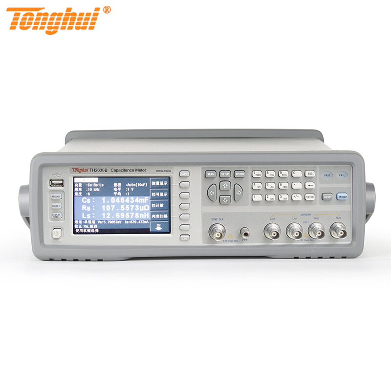 同惠高速精密陶瓷电容测量仪TH2638/TH2638A/TH2638B/TH2638C