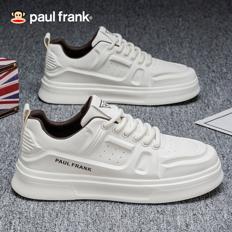 大嘴猴小白鞋2025春季新款潮板鞋男士百搭增高学生跑步运动休闲鞋,流行男鞋,单鞋,淘宝优惠券,粉丝福利购,淘宝优惠卷