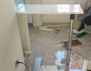 房车吧台脚 折叠升降腿 伸缩脚 折叠桌脚 510mm至720mm可升降桌腿