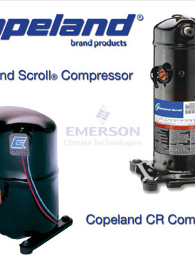 R407C冷媒压缩机-涡旋式空调制冷压缩机ZR49KCE-TFD-5L1