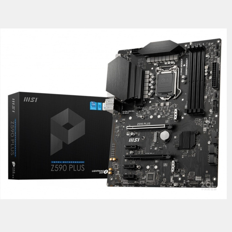 微-星 Z590 S01 双m.2 电竞主板（工包） 支持10-11代CPU处理器