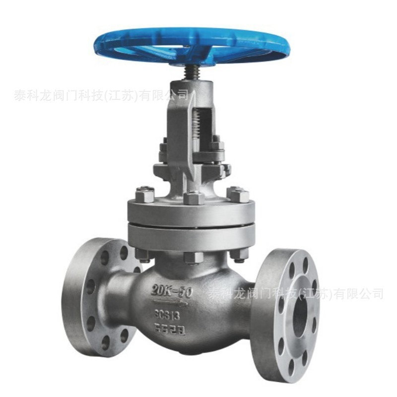 J41H-20K不锈钢日标法兰JIS截止阀50A-500A