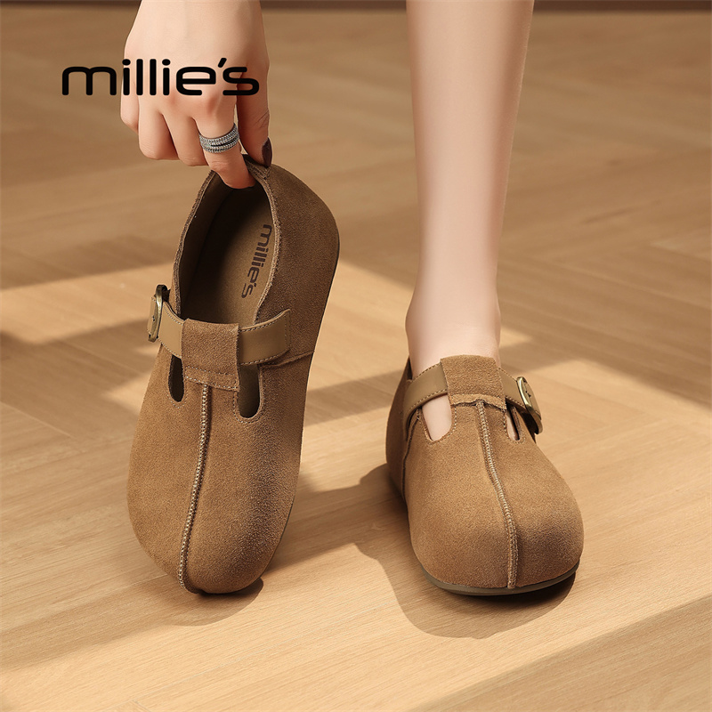 MILLIE'S/妙丽巨好看勃肯鞋女