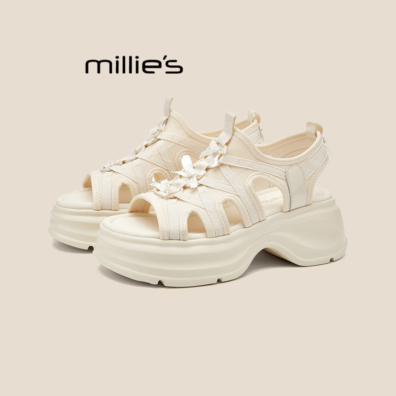 MILLIE'S/妙丽厚底凉鞋女款婚鞋
