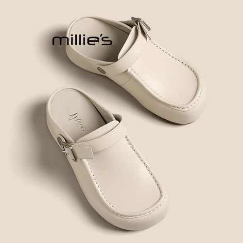 MILLIE'S/妙丽懒人一脚蹬半拖