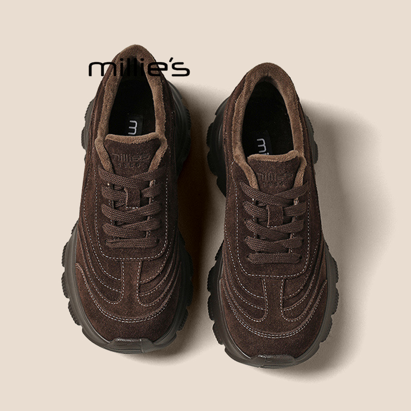 MILLIE'S/妙丽复古运动休闲鞋