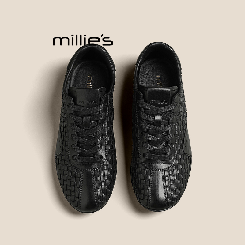 妙丽2025秋季新款低帮德训板鞋