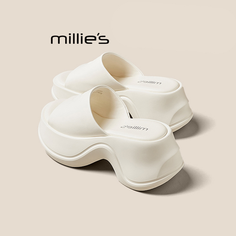 MILLIE'S/妙丽厚底凉拖鞋婚鞋