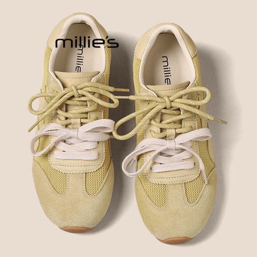 MILLIE'S/妙丽透气星星德训鞋