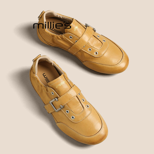MILLIE'S/妙丽真皮百搭小皮鞋