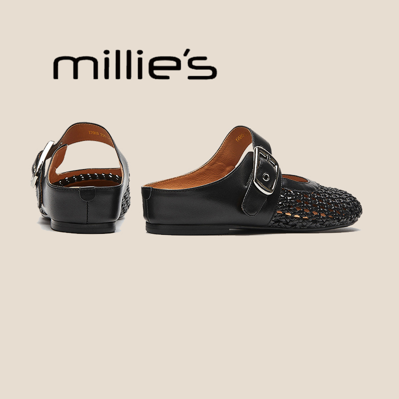 MILLIE'S/妙丽法式绝美高跟鞋