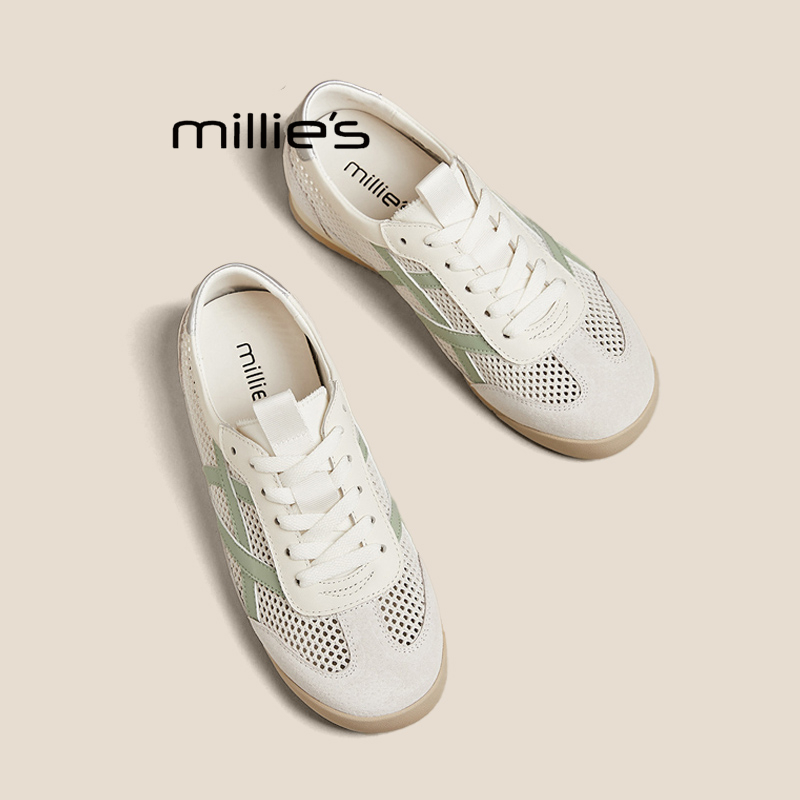 MILLIE'S/妙丽网面休闲运动鞋