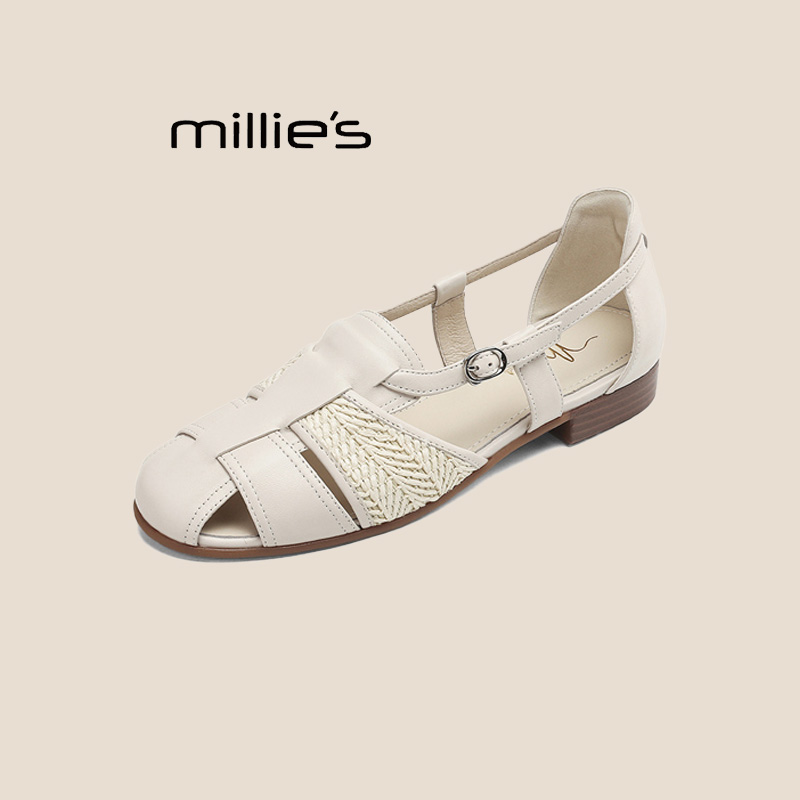 MILLIE'S/妙丽镂空时尚凉鞋