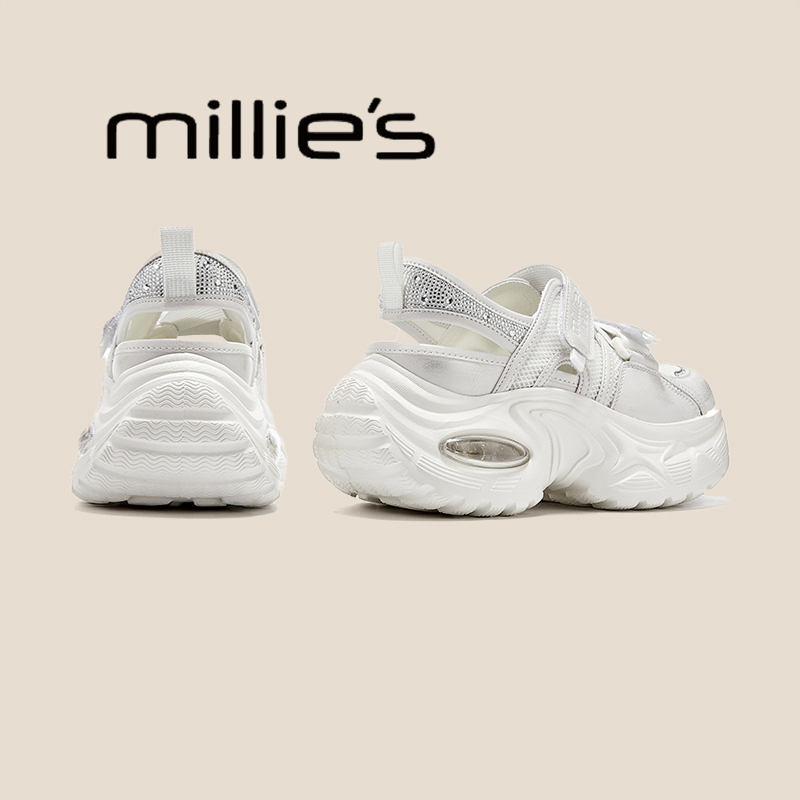MILLIE'S/妙丽厚底老爹鞋女