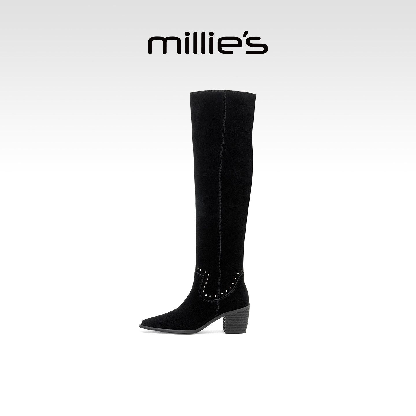 MILLIE'S/妙丽复古风西部靴