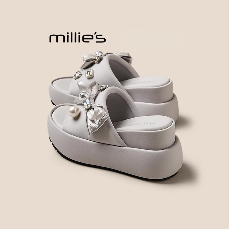 MILLIE'S/妙丽高跟凉拖鞋婚鞋
