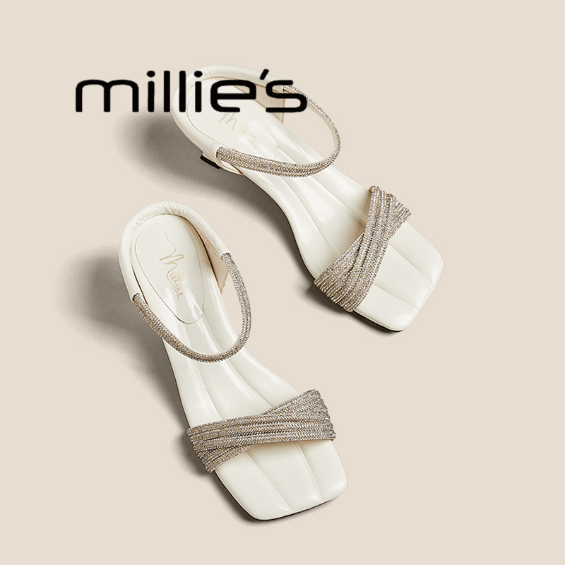 MILLIE'S/妙丽法式绝美凉鞋