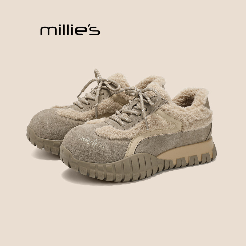 MILLIE'S/妙丽真皮德训鞋巨好看