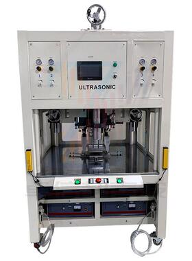 四头倒挂超声音波无纺布焊接机15K3200W多焊接头超声波塑料焊接