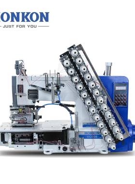 VC008多针机一体全自动气动抬压脚13针万能针位多针机厂家直销