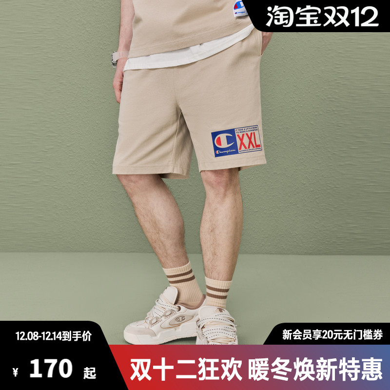 Champion冠军短裤直筒五分裤子