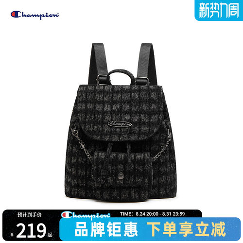 champion冠军墩墩双肩包女生