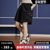 男25夏季 新款 潮流运动裤 Champion冠军短裤 梭织休闲透气五分裤 子女