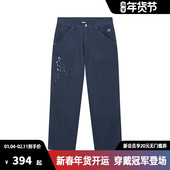 Champion冠军泼墨工装 子纯色 运动休闲简约宽松裤 裤 直筒长裤