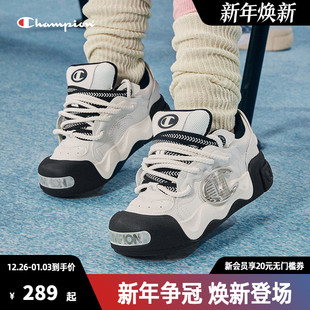运动鞋 Champion冠军膨膨面包鞋 女松糕厚底大头鞋 板鞋 2025年新款