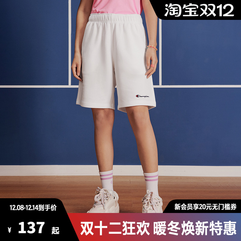 Champion冠军短裤直筒休闲裤子