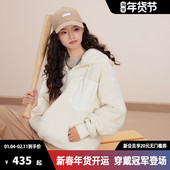 摇粒绒加厚运动休闲开衫 Champion冠军卫衣女2025秋季 新款 连帽上衣