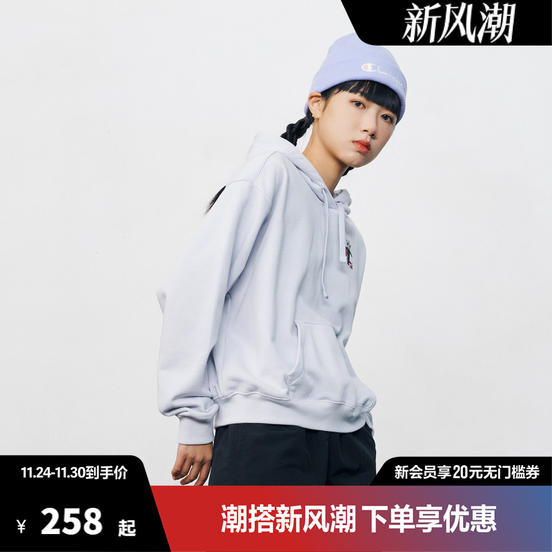 Champion冠军卫衣连帽运动上衣