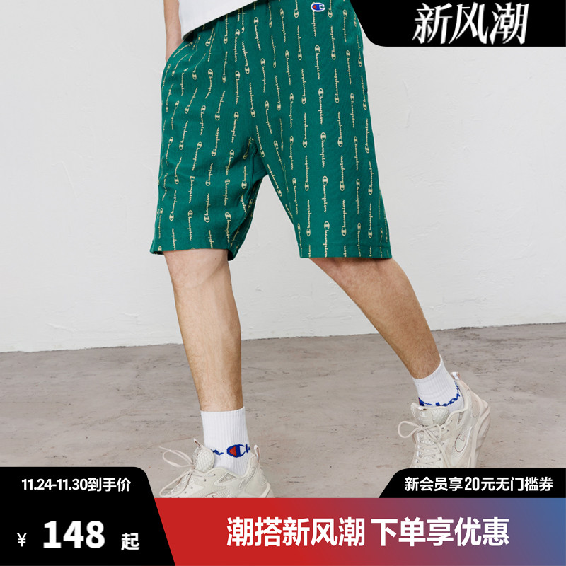 Champion冠军短裤动五分裤裤子