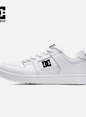 DC SHOES MANTECA 4 2025秋季新款白色板鞋情侣款通勤休闲小白鞋