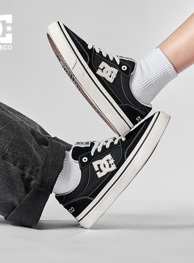 DC SHOES CANVAS CAS 秋冬季板鞋送礼送男女朋友生日礼物情侣鞋