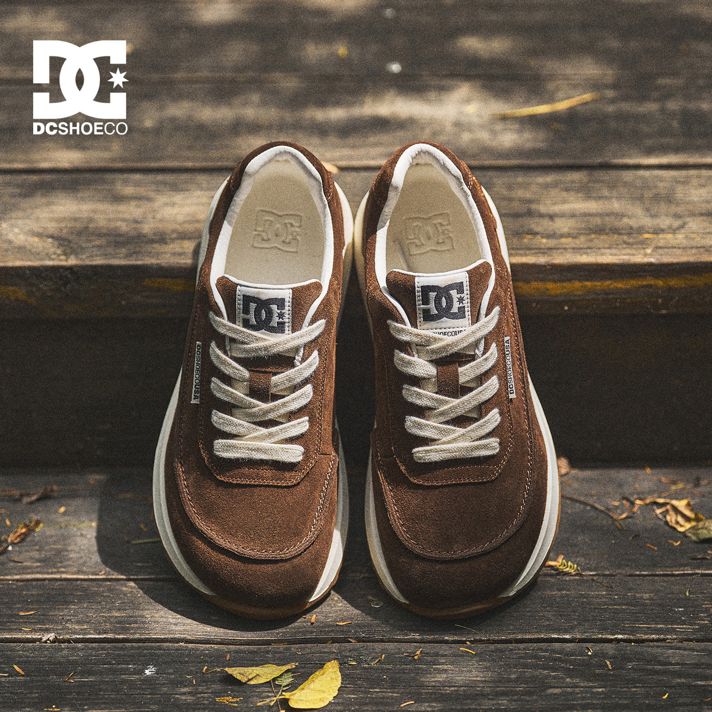 DCSHOES ASPEN 2026秋季新款男鞋厚底宽楦鞋子复古阿甘鞋日常通勤图片