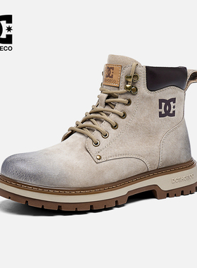 DCSHOES NIMBRO 冬季新款马丁靴男款耐磨厚底休闲工装鞋男