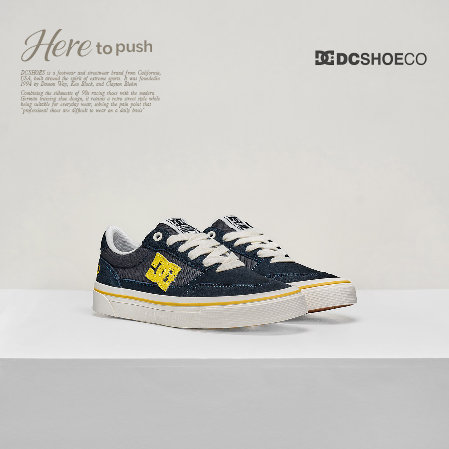 DCSHOES CANVAS 2026夏季新款经典百搭帆布鞋美式复古女鞋情侣鞋