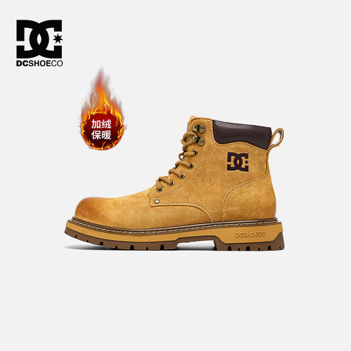 DC SHOESNIMBRO EDGE 2025冬季保暖加绒雪地靴大黄靴加厚马丁靴