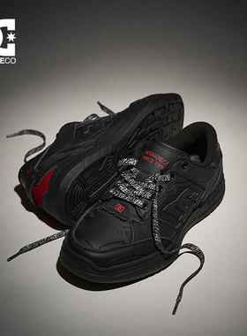 DCSHOES Mechera 2026春季新款头层皮休闲鞋子男鞋黑色运动鞋男款