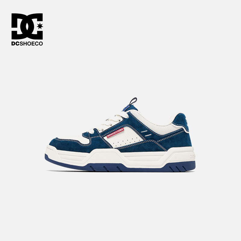 DCSHOES Malmo 厚底拼色真皮板鞋秋季新款透气男士休闲鞋子男鞋图片