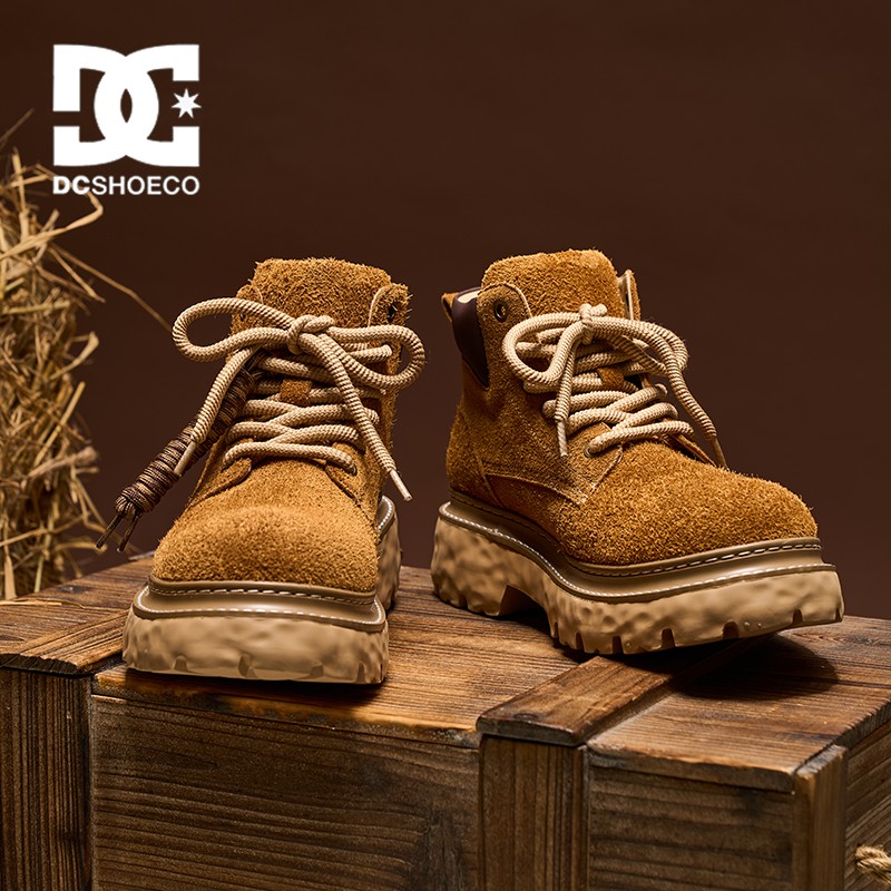 DC SHOES NIMBRO L EDGE25冬季新款加绒马丁靴男款靴子男靴工装靴