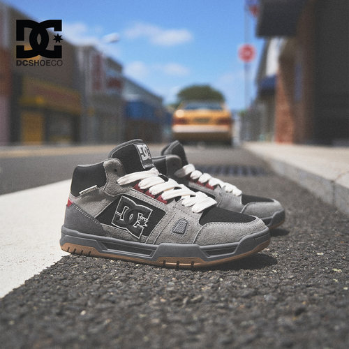 DCSHOES ASTRA MID 2026年秋季新款高帮鞋男中帮真皮鞋子休闲板鞋